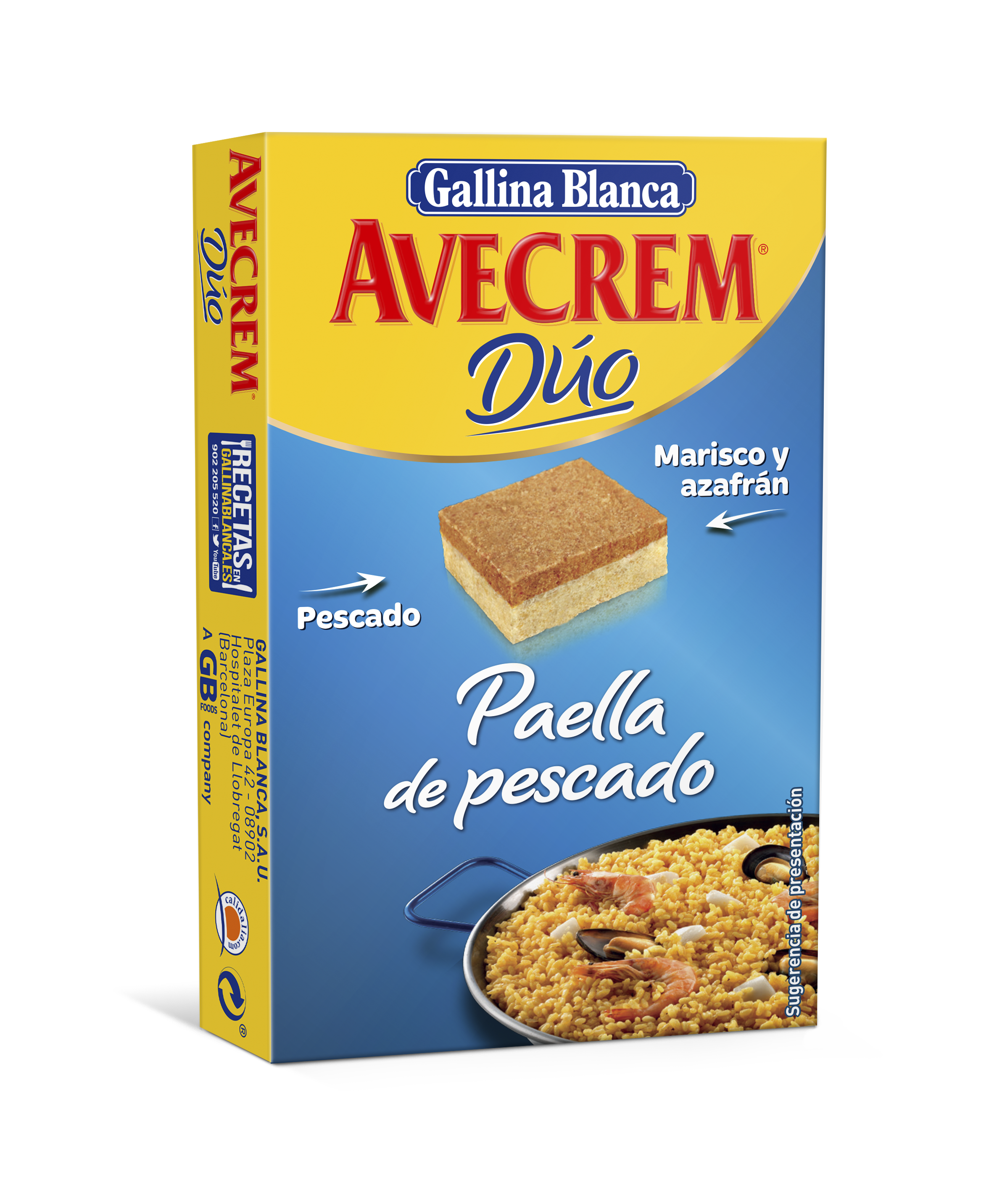 Avecrem Dúo Paella De Pescado
