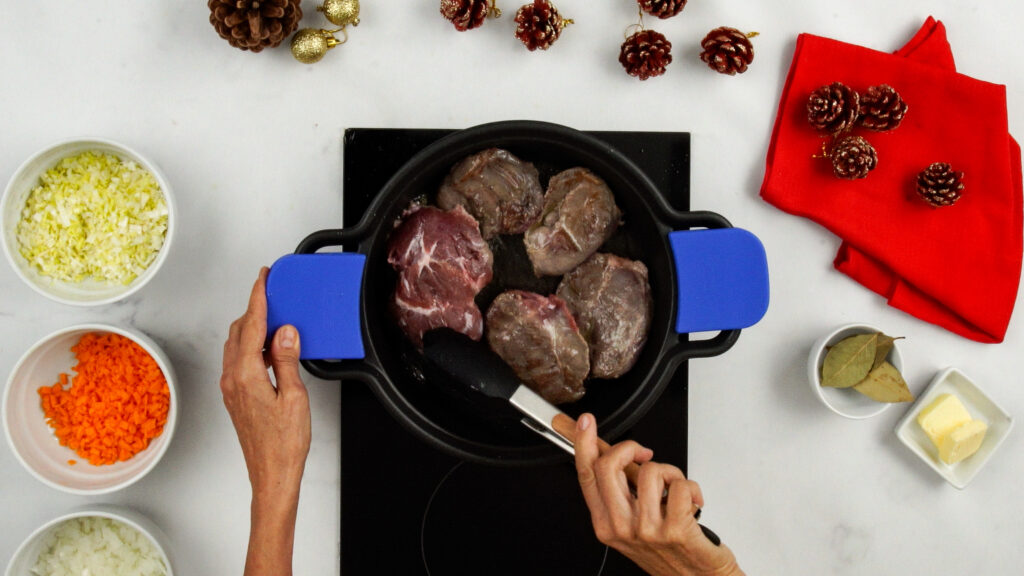 Sofrito en la cazuela