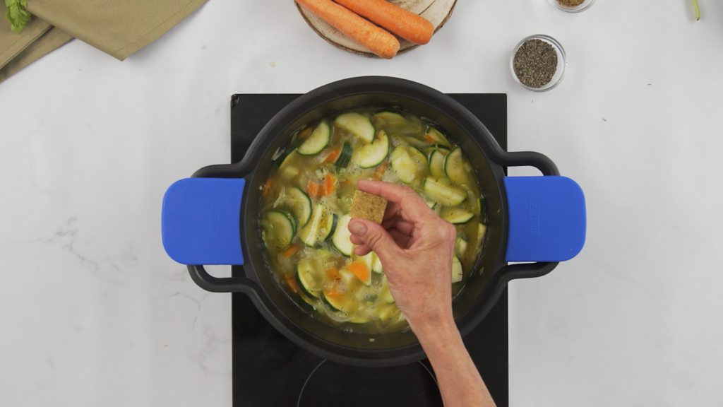 Consolidar los sabores en la cazuela