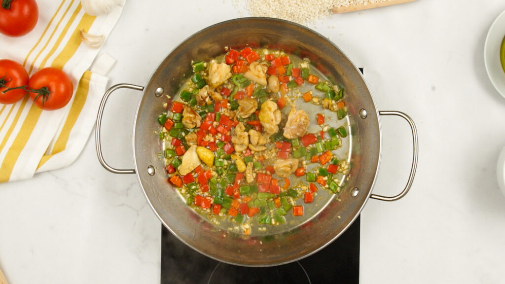 Preparación de ingredientes
