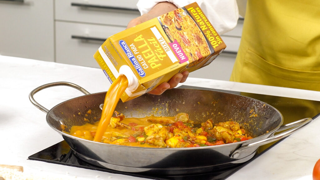 Incorporar el pescado