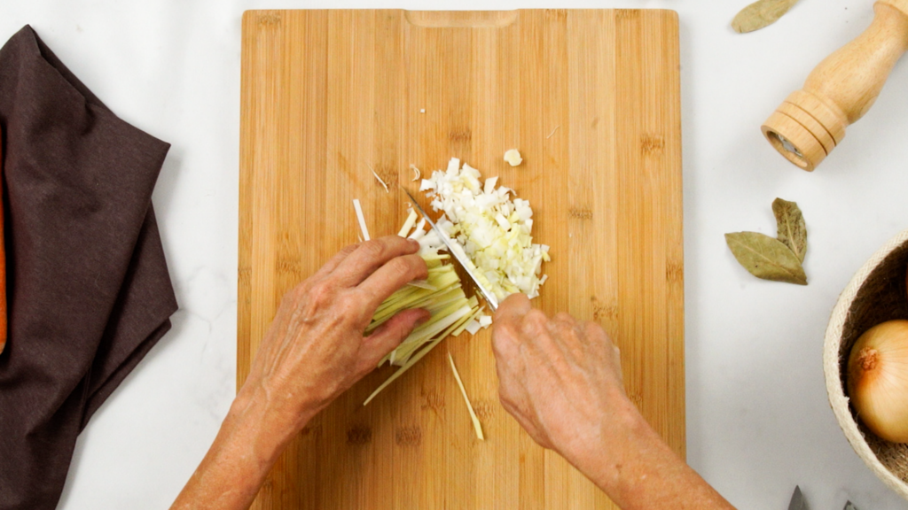 Preparación de los ingredientes