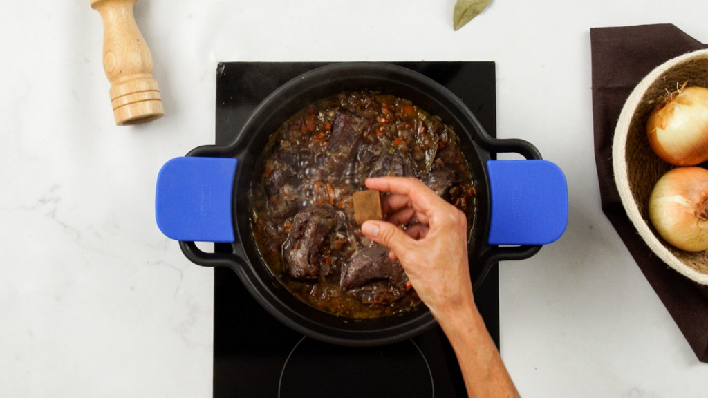 Preparación del sofrito