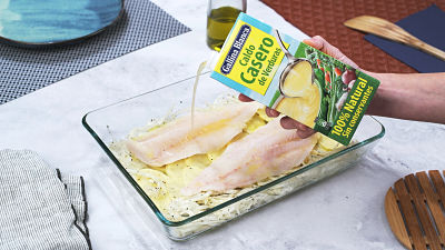 Preparar la base para el horneado