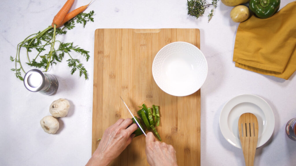Preparar los ingredientes