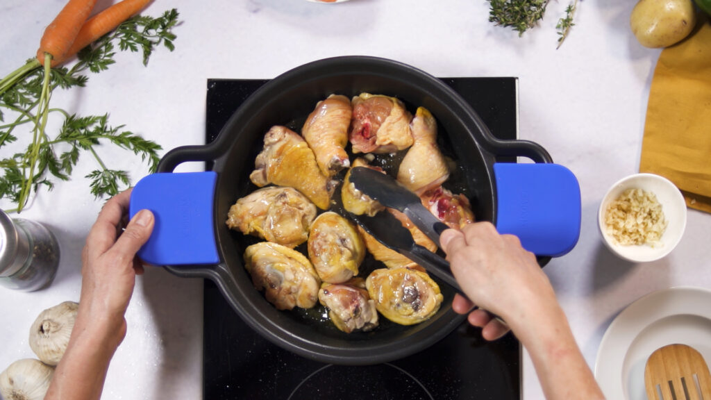 Sofreír los ingredientes