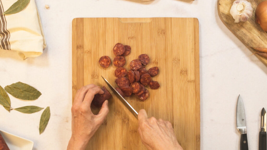 Sofreír los ingredientes