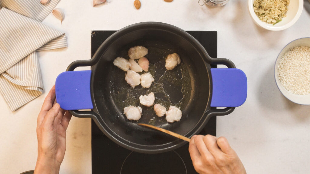 Preparar los ingredientes base