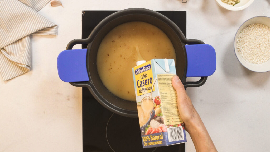 Sofreír y cocinar los sabores