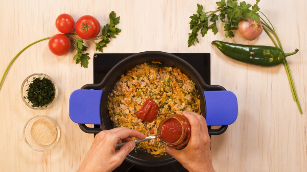 Preparar la salsa deliciosa