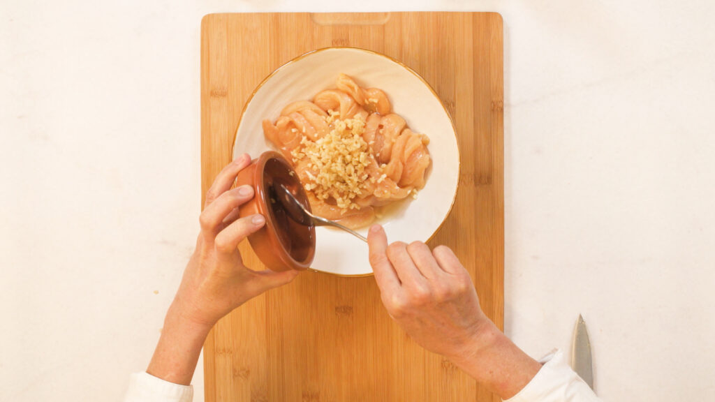 Preparar los ingredientes