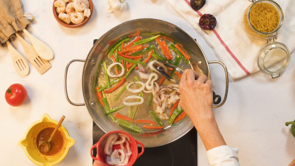 Preparación de los ingredientes