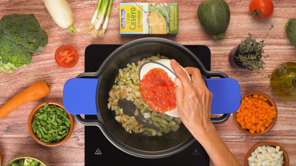 Preparar las verduras