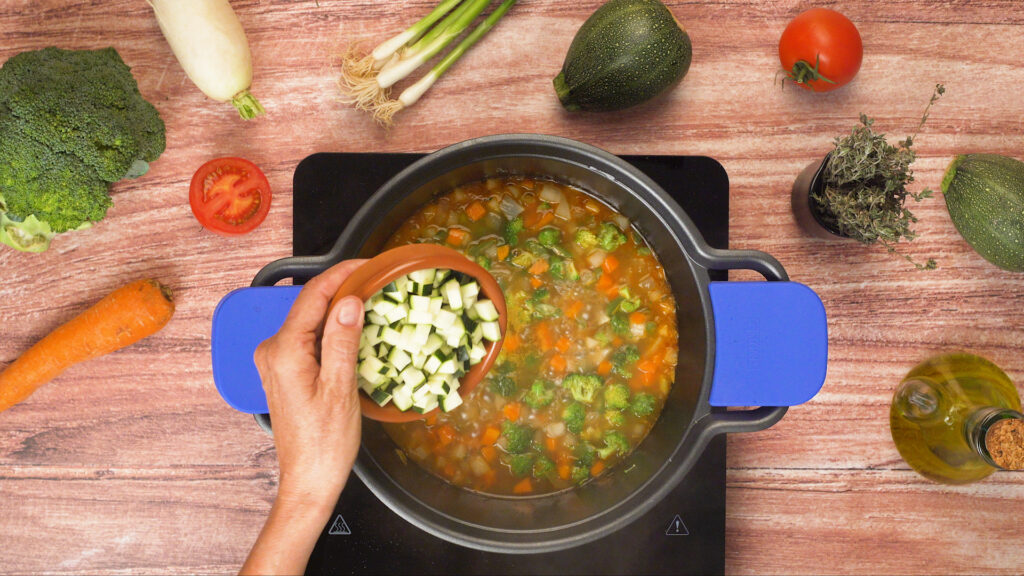 Cocción de los ingredientes base