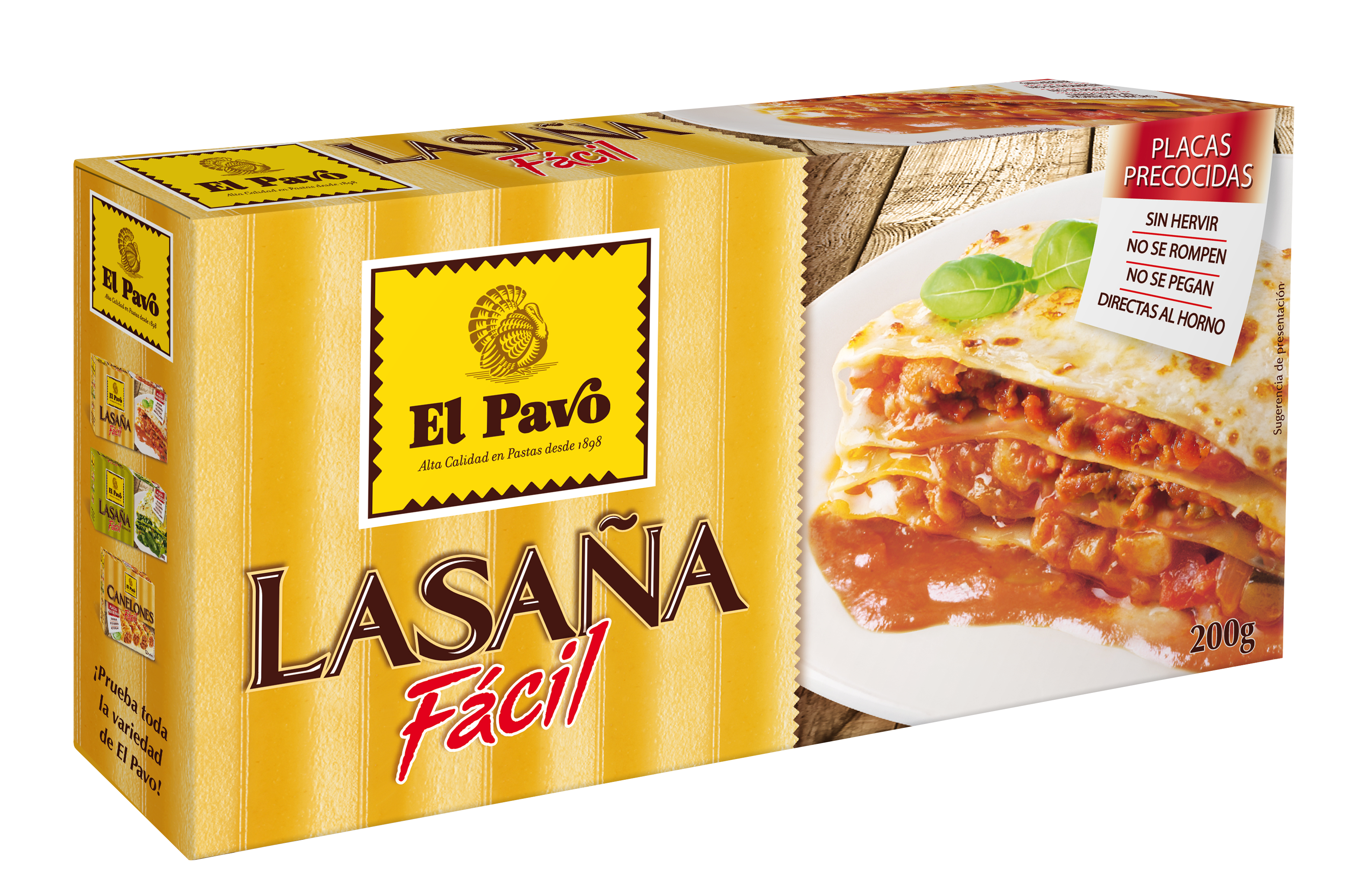 Lasaña Fácil El Pavo