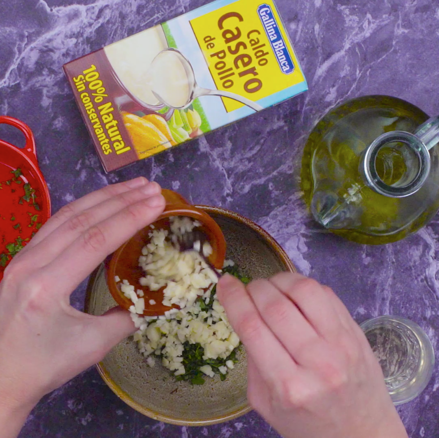 Maceración del pollo