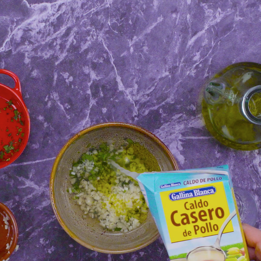 Preparación del macerado