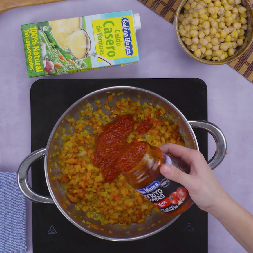 Potenciando sabores con tomate