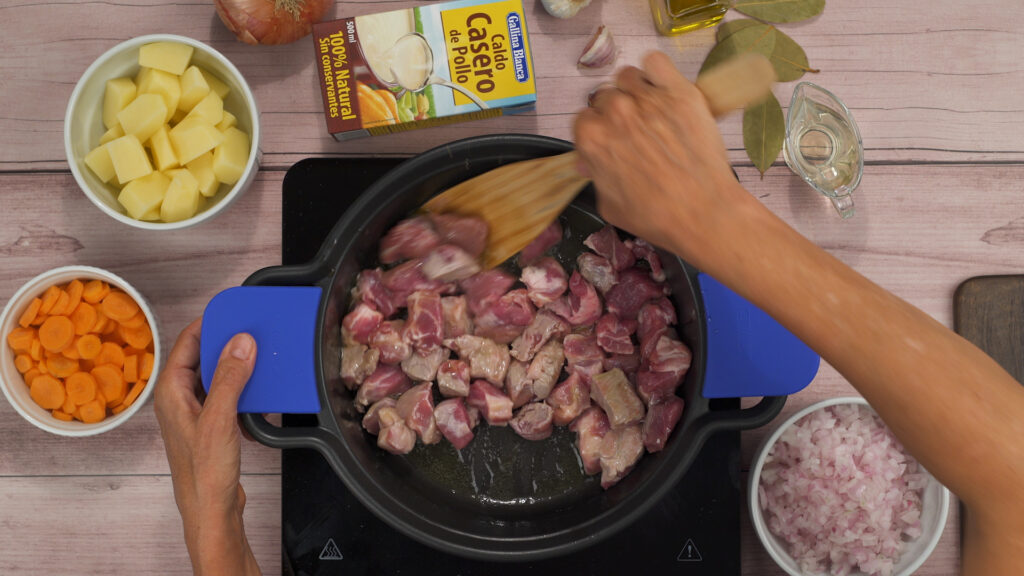 Preparación inicial de los ingredientes