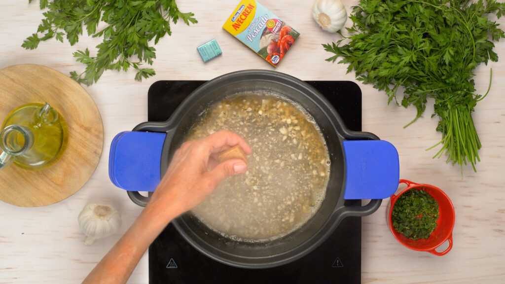 Cocción final y emplatado