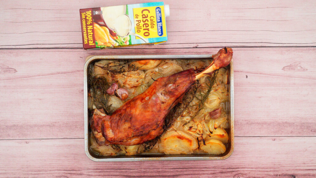 Cocción del cabrito y ajuste final