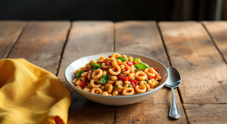 Alubias con calamares