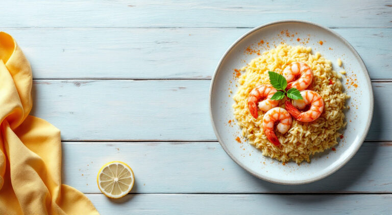 Arroz con gambas facilisimo