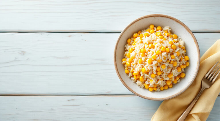 Arroz con maíz