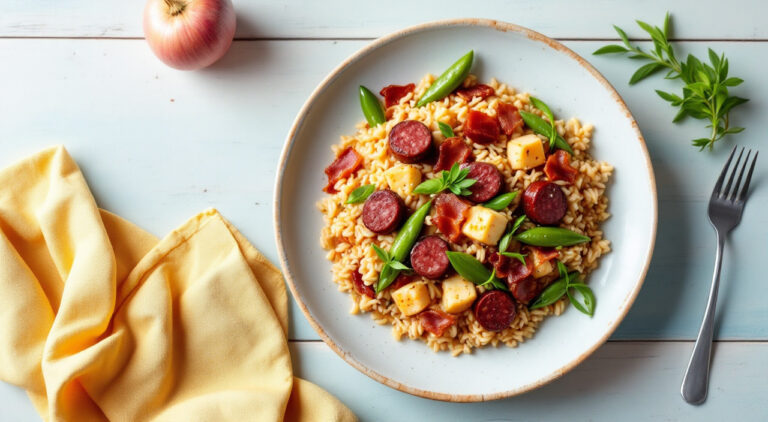 Arroz con morcilla
