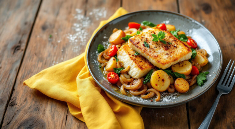 Bacalao con grelos a la portuguesa
