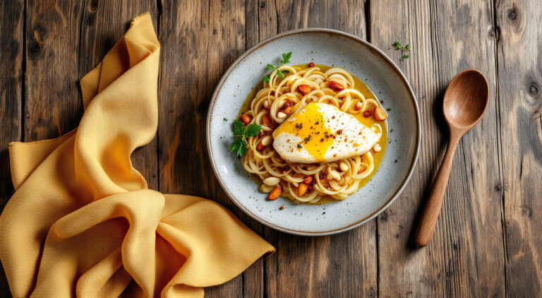 Bacalao en salsa de almendras