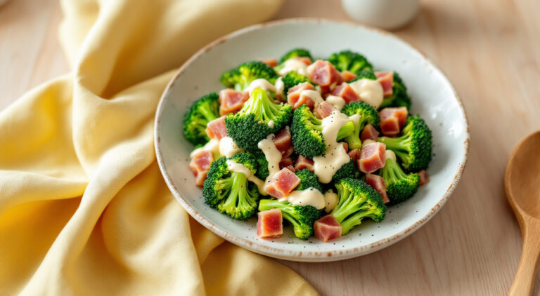 Brocoli con mayonesa