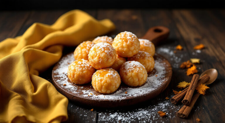 Buñuelos dulces de arroz