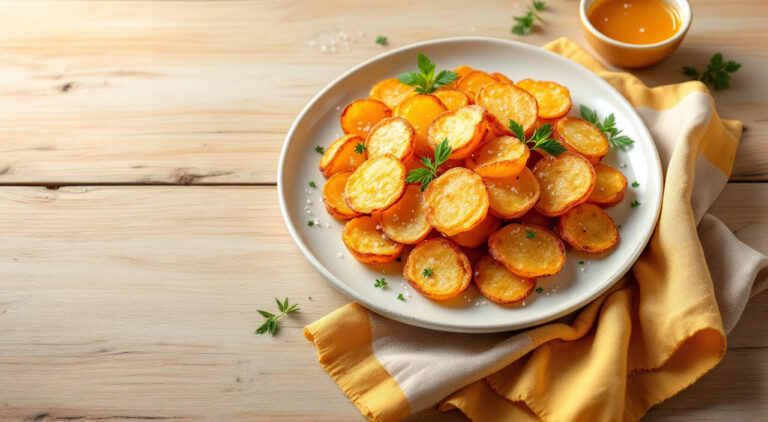 Cascara de papa crocante