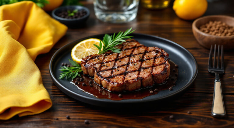 Churrasco de ternera al limón