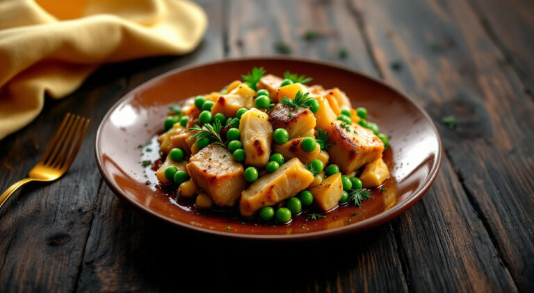 Conejo con alcachofas