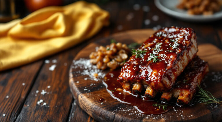 Costillas con coca cola