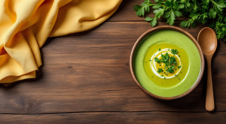 Crema de calabacin y puerro de dieta