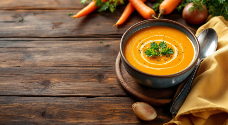 Crema de zanahoria y patata