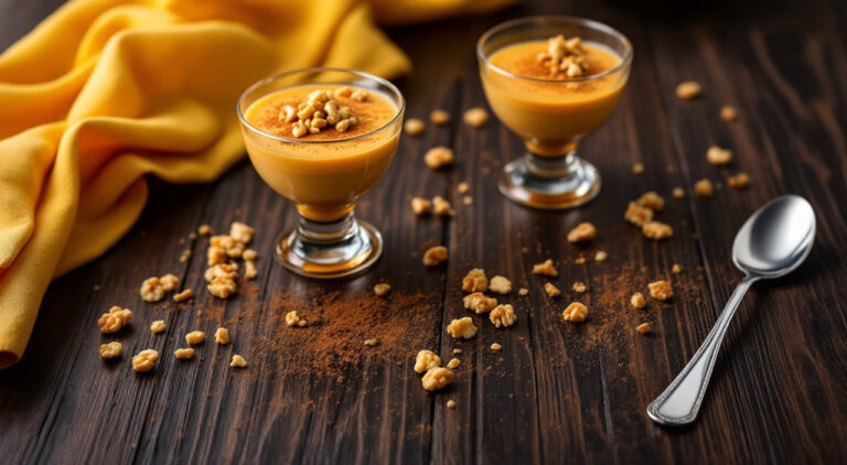 Dulce de leche condensada y nueces