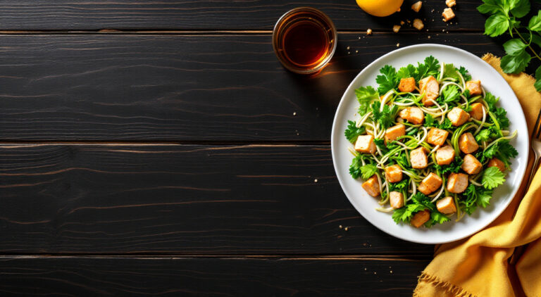 Ensalada china de brotes de soja