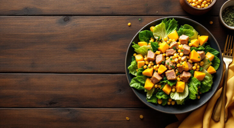 Ensalada de endivias y mango