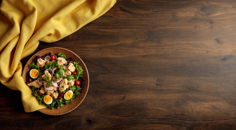 Ensalada de pollo rapida