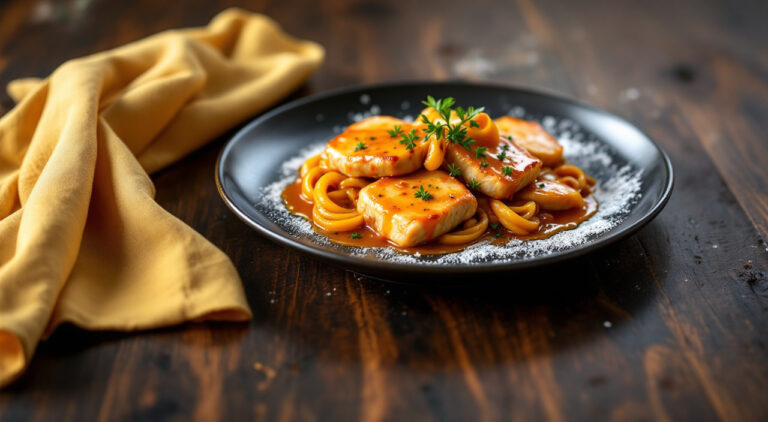 Escalopines de cerdo a la pimienta