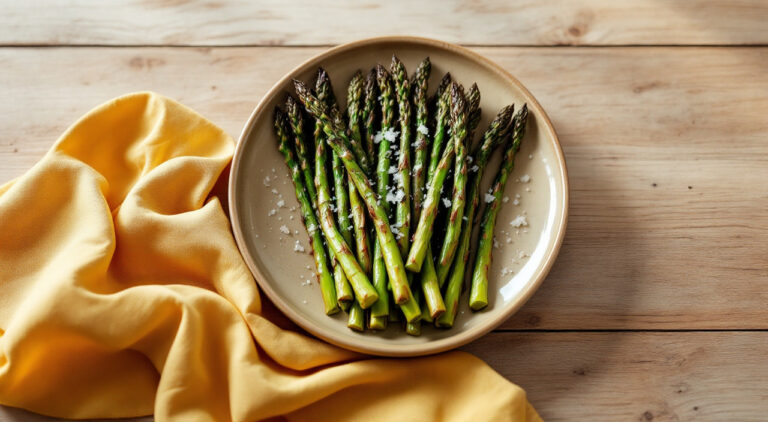 Espárragos trigueros al horno