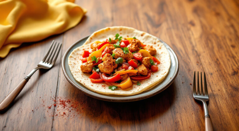 Fajitas de pollo mexicanas