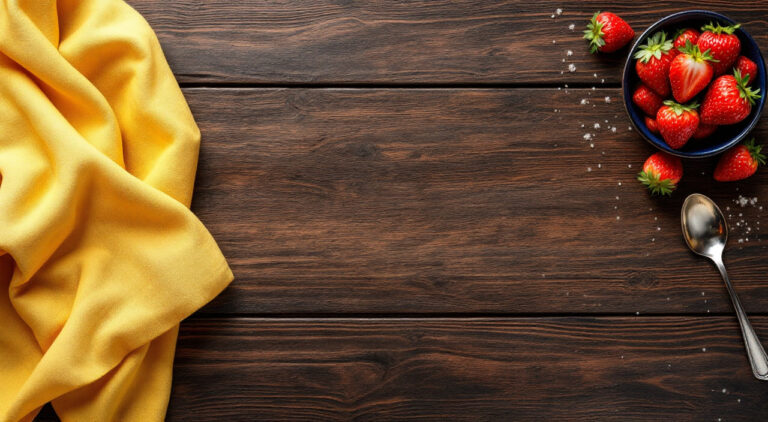 Fresas con zumo de limón