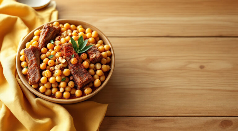 Garbanzos con picada