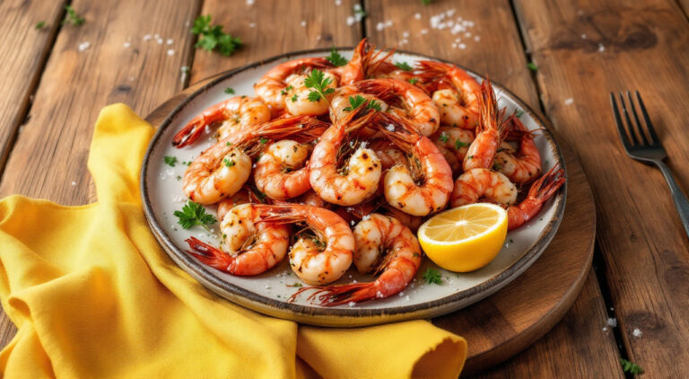 Langostinos a la plancha