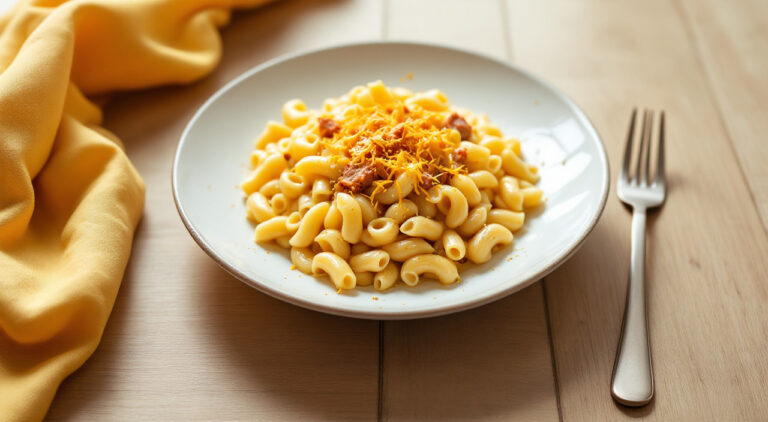 Macarrones con paté
